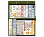WhiteCoat Clipboard® - Army Green EMT Edition